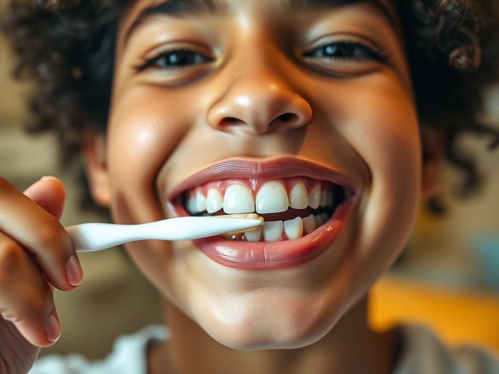 Brossage dentaire avec un appareil orthodontique